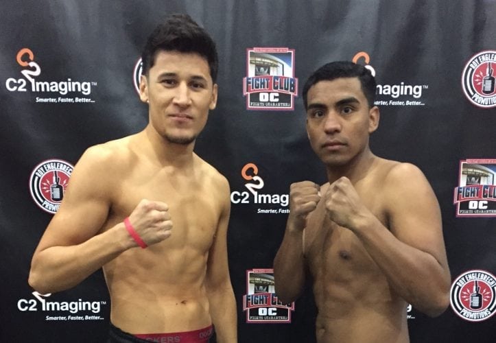 Weigh-In Photos And Weights For Dec 8th