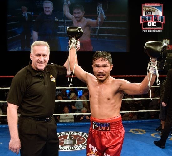 Farenas Delivers With KO Stoppage in 3rd Round