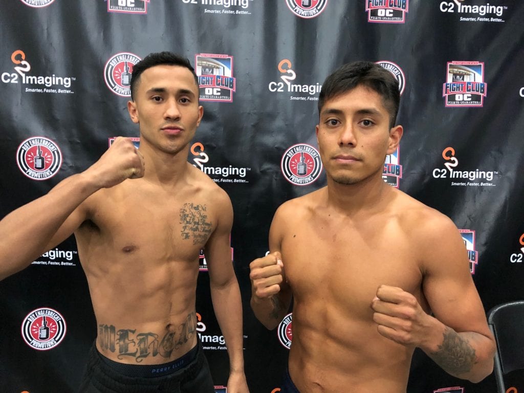 All Fighters Make Weight For Oct 11th Show