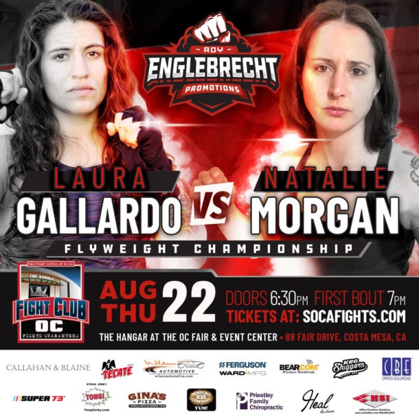 Female MMA Title Fight Plus Malcolm McAllister Returns on 8/22 Show