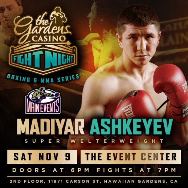 WBC Title Fight Set For Nov 9th Gardens Casino Fight Night