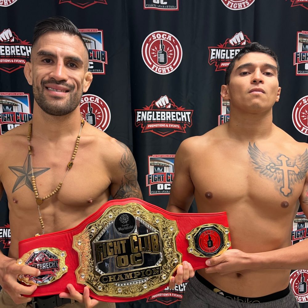 ALL FIGHTERS MADE WEIGHT for June 8th FCOC Show